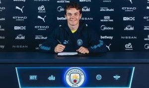 xingkong.com-官方：曼城签下18岁挪威中场尼潘，转会费1500万欧