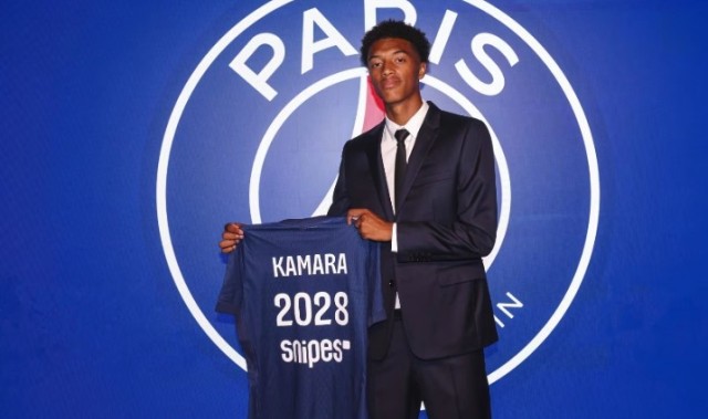 xingkong.com-巴黎圣日耳曼与青训新星诺哈姆·卡马拉完成职业签约，合约期将持续至2028年