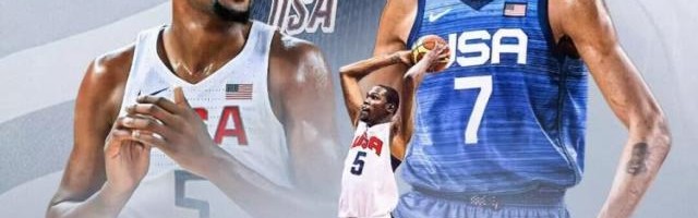 xingkong.com-美国篮球奥运GOAT！杜兰特494分第一封神：目标夺金